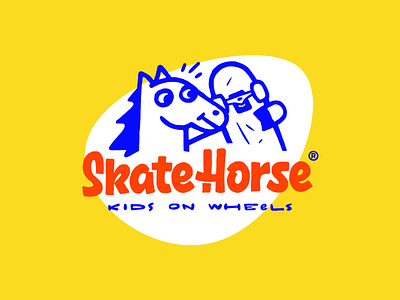 Skatehorse branding customtype illustration lettering logo logotype typemate