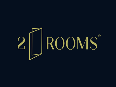 2 ROOMS calligraphy customtype handlettering lettering logo logotype type typeface typemate typography