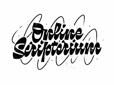 Online Scriprorium calligraphy customtype handlettering lettering logo logotype online script typemate typography
