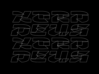 ZORDEUS cosmos customtype font lettering robot type typemate typface typography