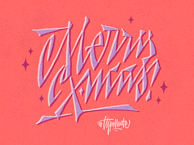 Merry Xmas 2022 calligraphy christmas customtype happy lettering logo logotype typemate typography xmas