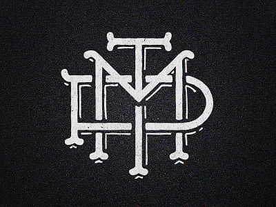 Pmt Monogram goodtype griptape lettering letters logo monogram pmt type typegang typemate typo