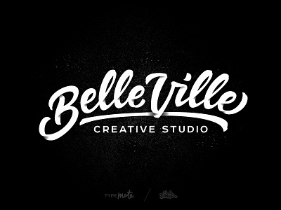 BelleVille Creative Studio belleville creative handlettering identity lettering logo logotype studio typemate typography vovaegoshin