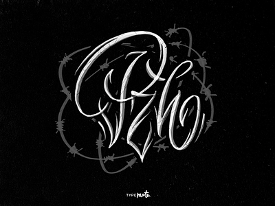 PzhWear lettering calligraphy casual chicano customtype handlettering lettering logo logotype script typemate