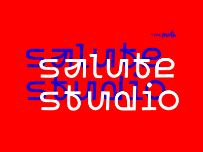 Salute Studio calligraphy customtype handlettering lettering logo logotype sketch typemate