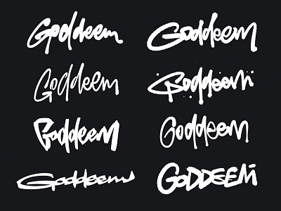 Goddeem sketches calligraphy customtype hand lettering handlettering handwritten lettering logo logotype script sketch type typemate typography