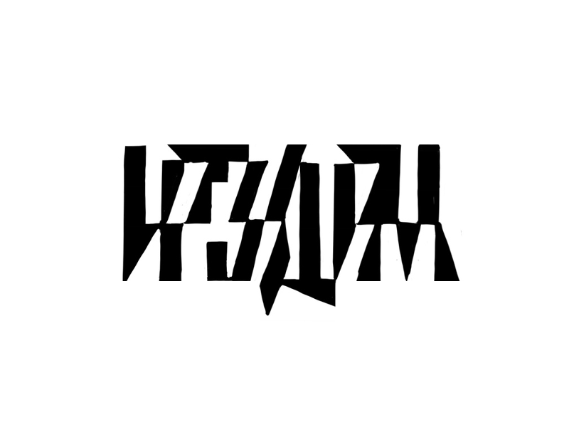 Krazadrom logo customtype cyrillic hand lettering handlettering identity lettering logo logotype sketch type typemate typography