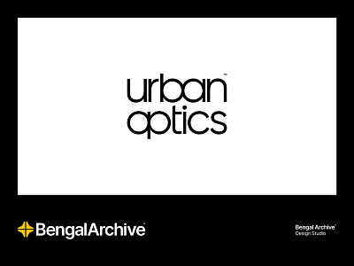 Urban Optics bengal archive bengalarchive brand identity branding corporate identity design graphic design illustration logo ui