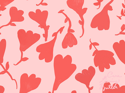 Clementine Oak apparel botanical design floral giftwrap illustration party supply surface pattern wallpaper