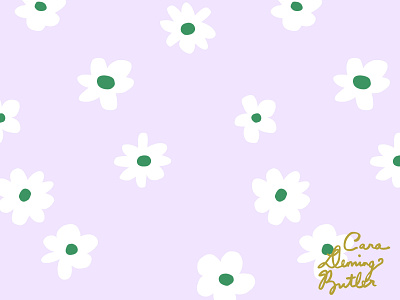 Simply Popped apparel design floral giftwrap illustration surface pattern wallpaper