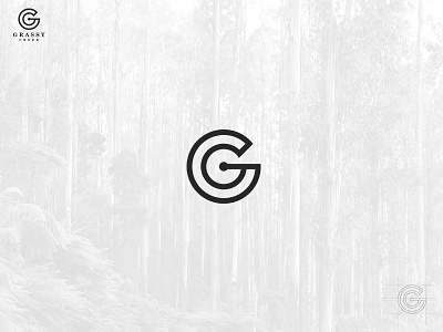 Grassy Creek Logo Design branding g logo gc logo logo concept logo design modern logo