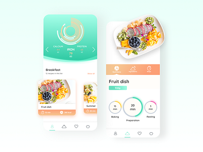 App Design - Veggierator App, a nutritionist in your pocket