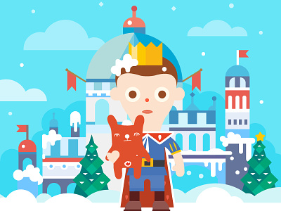 HugMatch Winter christmas hugmatch invite prince royal snow toy tree winter
