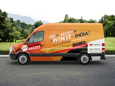 Win It for India! — Van Wrap