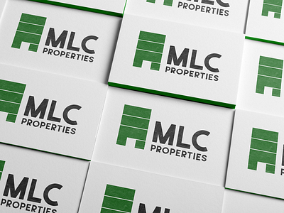 MLC Properties – Branding branding business cards close up design illustration logo logo design logos minimalist mlc properties paper property simple textures vector