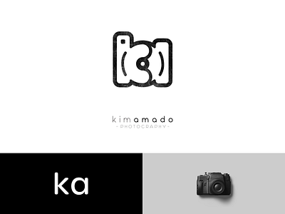 Kim Amodo Photography | Logo Design branding icon illustration logo logo design photographer symbol typography