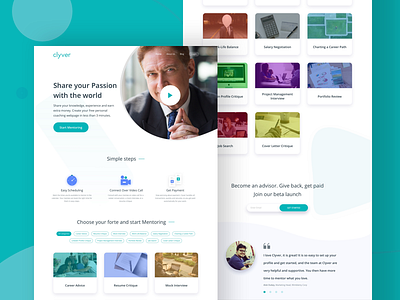 Clyver - Landing Page