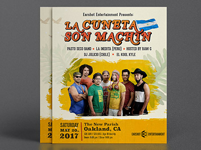 Event Flyer bayarea california event flyer flyerdesign music musicband nicaragua oakland sanfrancisco