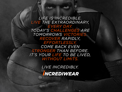 Inspirational Quote fitness brand