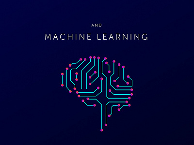 Machinelearning Dribbke brain cool gradient machine machine learning motion tech title