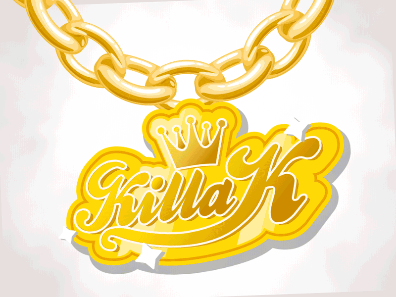 Gold Chain chain crown fashion gold hiphop juicy mockup music pimp queen tshirt vector