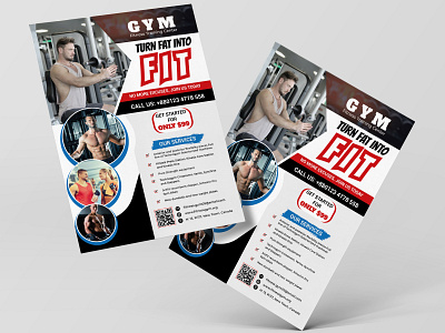 Fitness Flyer Design advertising body building branding brochure design business flyer design fitness flyer flyer design graphic design gym gym flyer minimal flyer session six pack social media training training session workout workout flyer