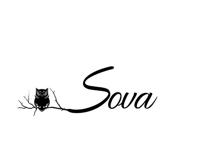 Caffe Sova - logo design graphic design illustration ilustra logo typography vector