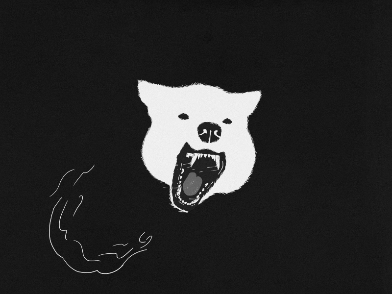 The Irøn Wolf animation cel cross framebyframe gif howl ironwolf liquid morphing wolf
