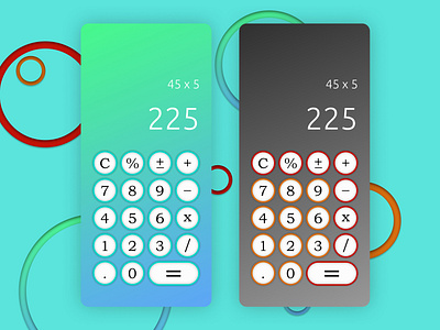 Daily UI #4: Calculator App