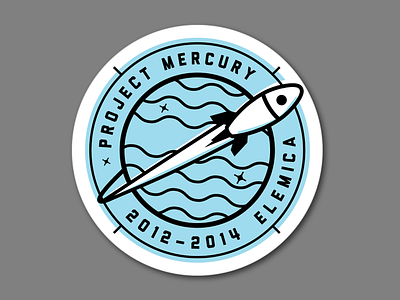 Mercury Logo badge logo mercury sticker