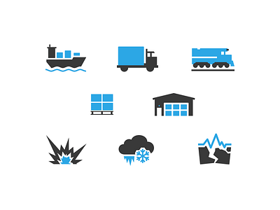 Logistics Icons