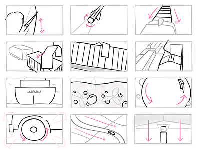 Storyboard for Promo Spot