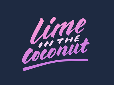 Lime in the Coconut