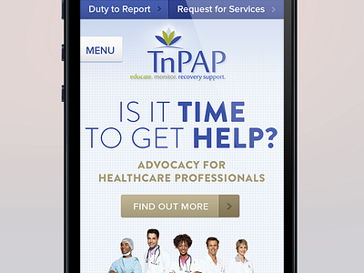 TnPAP Responsive Mobile mobile responsive ui web design