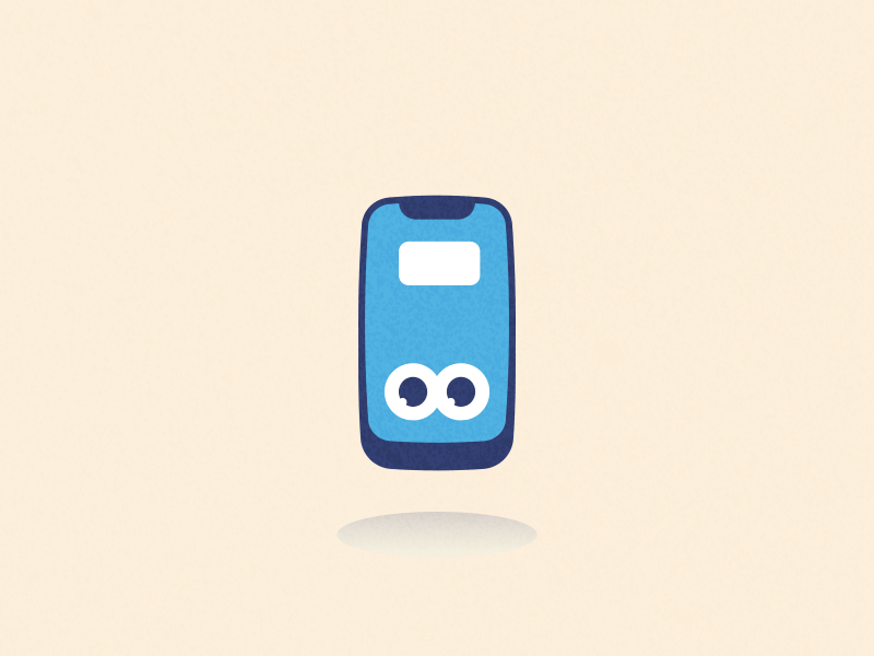Phone - PC after effects animation character flat gif illustration lottie ui