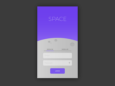 Sign In Screen Mockup day01 signup sketch uichallenge