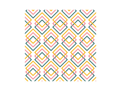 Carmela Pattern branding design geometric pattern