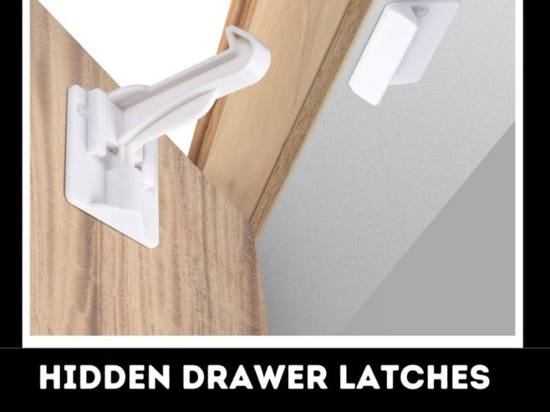 Benny Bradley's Hidden Drawer Latches by benny bradley on Dribbble