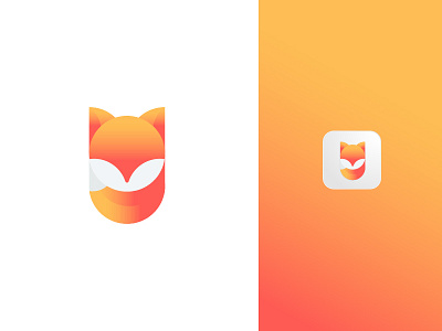 fox app logo by dirtyapes on Dribbble