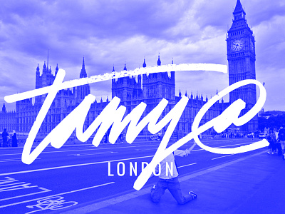 Tamy Script - London hand drawn hand writing lettering logo marker script typography
