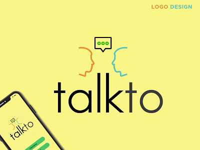 talkto | Logo Design artist branding design designer flat logo graphic design icon logo logo design minimal logo minimalist logo visual identity