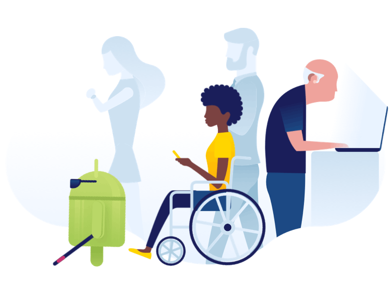 Accessibility Animation accessibility animation character diversity graphic illustration inclusive