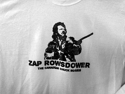 The Canadian Chuck Norris iron on mystery science theater 3000 t shirt zap rowsdower