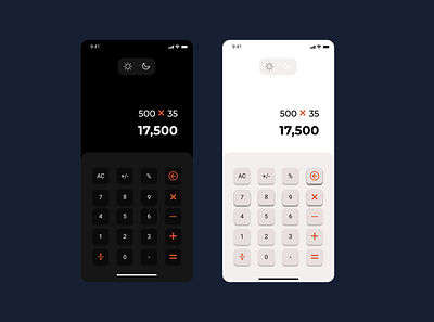 Standard calculator for a phone..........#DailyUI #Day004