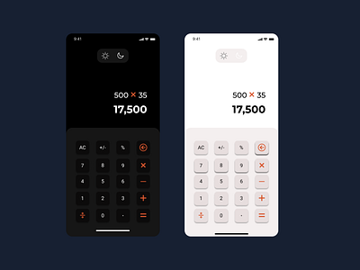 Standard calculator for a phone..........#DailyUI #Day004