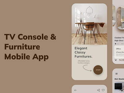 TV Console and Furniture App