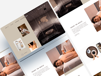 Altair Spa Landing Page.....