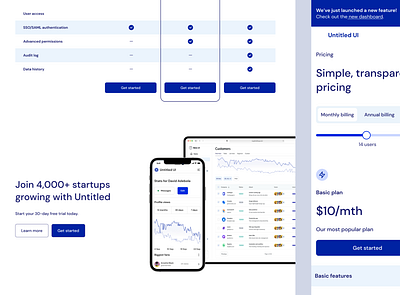 Pricing Plan app clean ui design ui ux