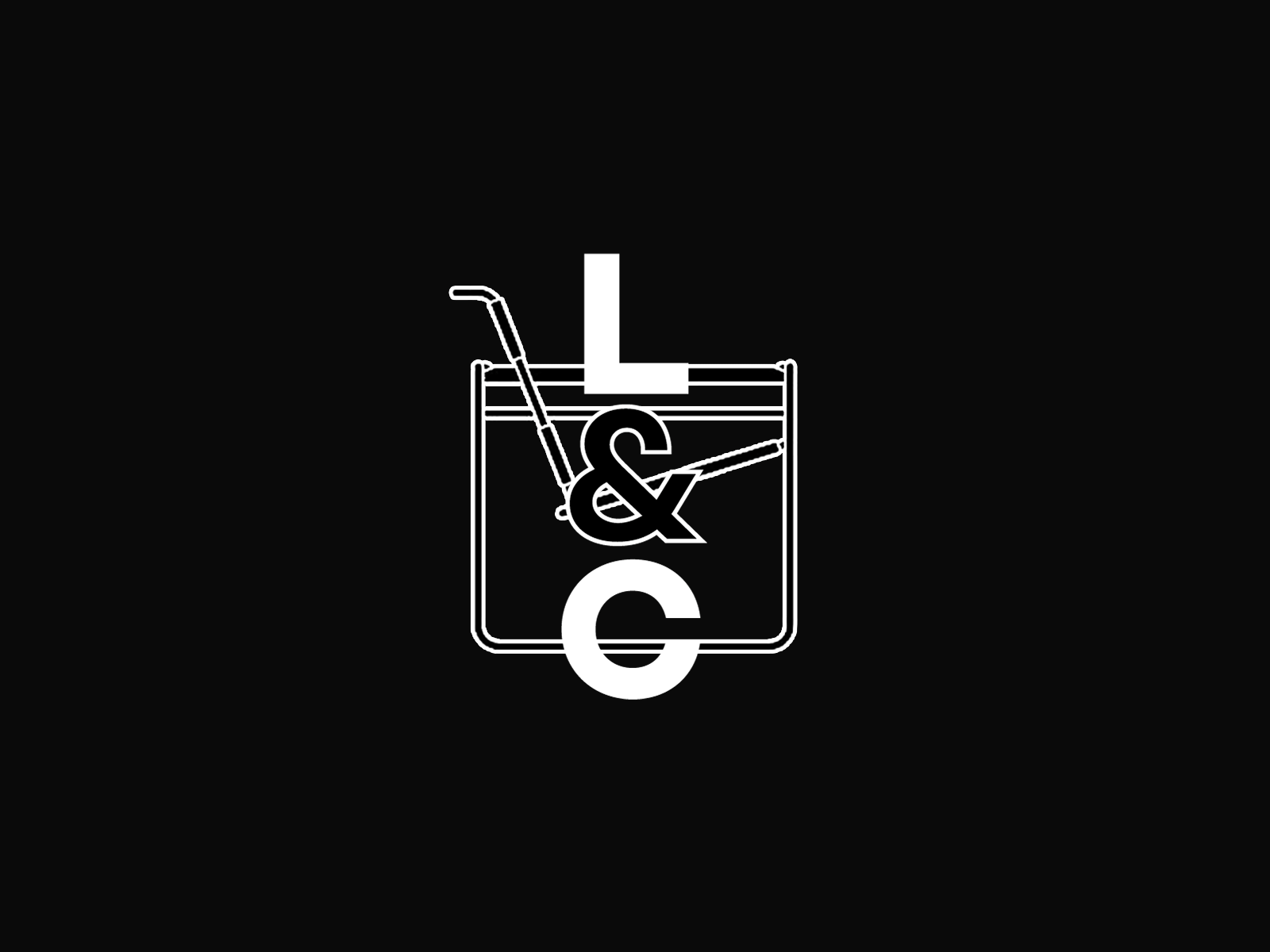 L&C (Leather & Chome) Logo Animation animation branding chairs herman miller knoll logo logo animation logo design marcel breuer mies mies van der rohe modernist