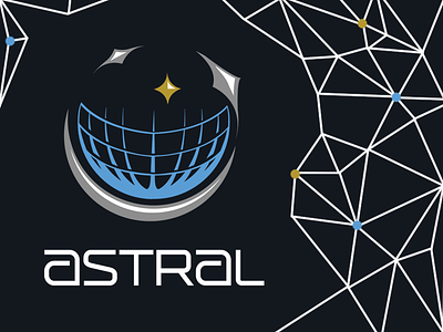 Astral Logo astral esports logo logo design space sports team star stars